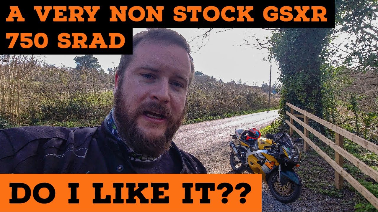A Very Not Stock Suzuki GSX-R 750 SRAD | Do I Like it?