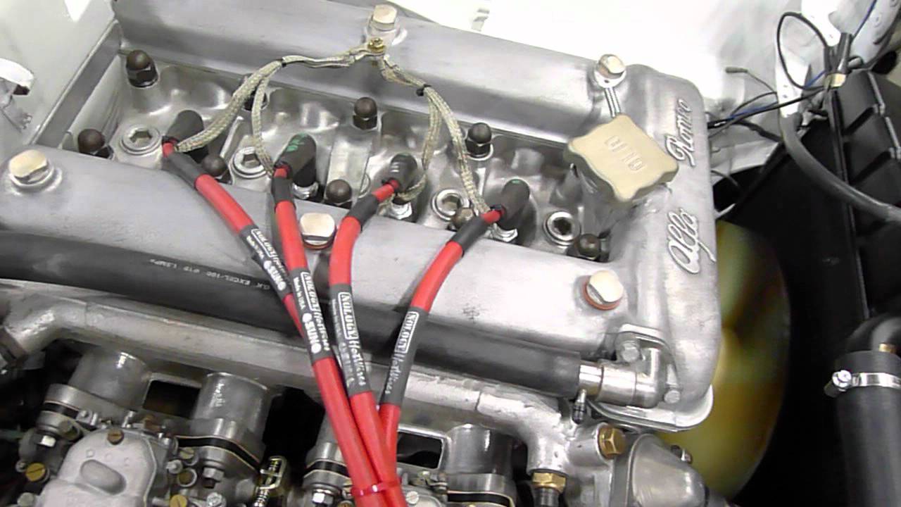AlfaRomeo 2000RacingEngine starting after engine O/H