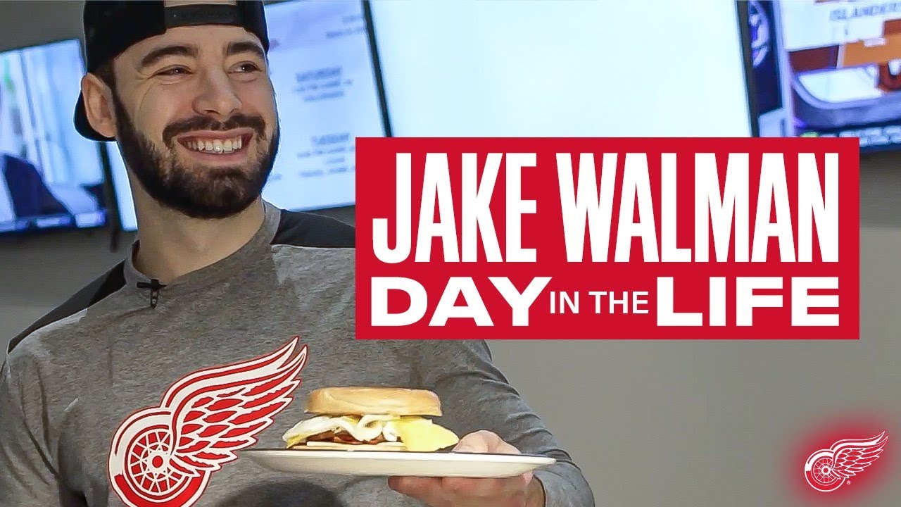 Spend a day with Red Wings Defenseman Jake Walman