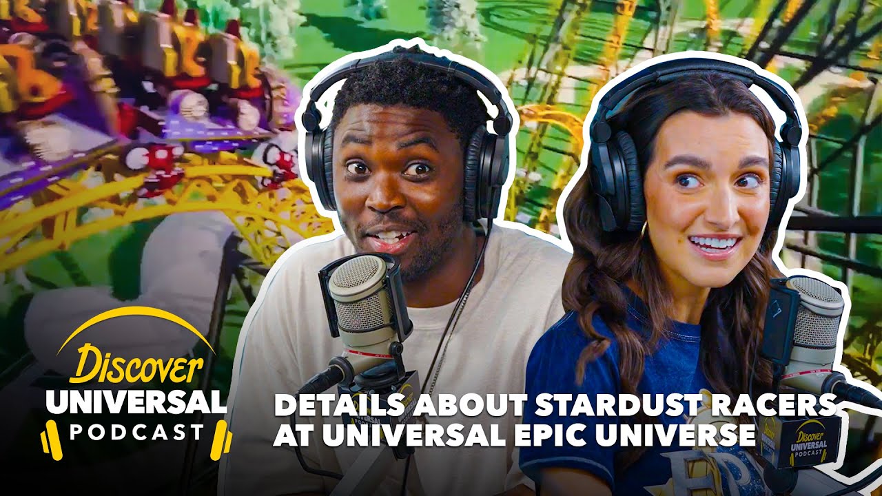 More Details about Stardust Racers at Universal Epic Universe | Discover Universal Podcast
