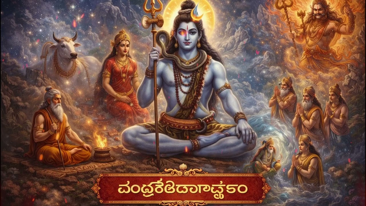 చంద్రశేఖరాష్టకం | Chandrashekhara Ashtakam Telugu Lyrics | Lord Shiva Stotram