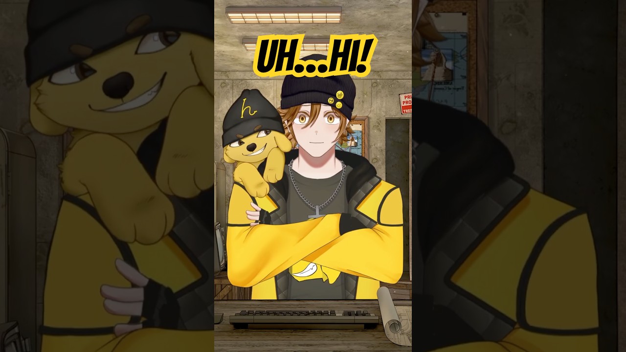 Моё дебютное вступительное видео для виртуального ютубера! #vtuber #vtuberclip #vtuberen #vtuberc...