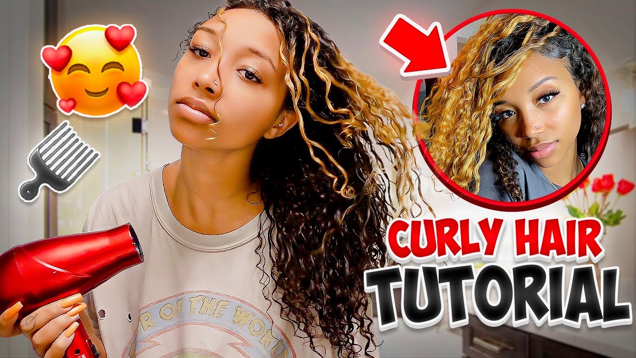 My Curly Hair Routine➰😍 See What Techniques And Products I Use!!💎
