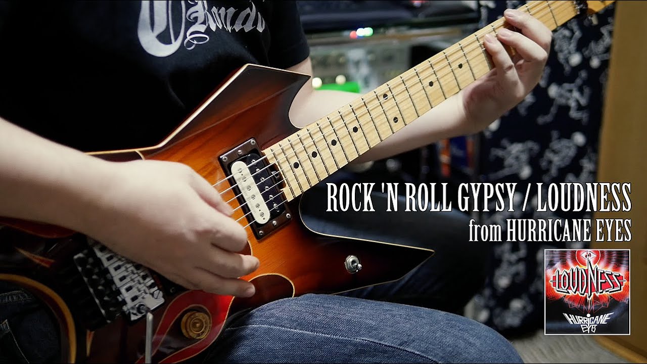 ROCK ' N ROLL GYPSY / LOUDNESS Guitar Cover