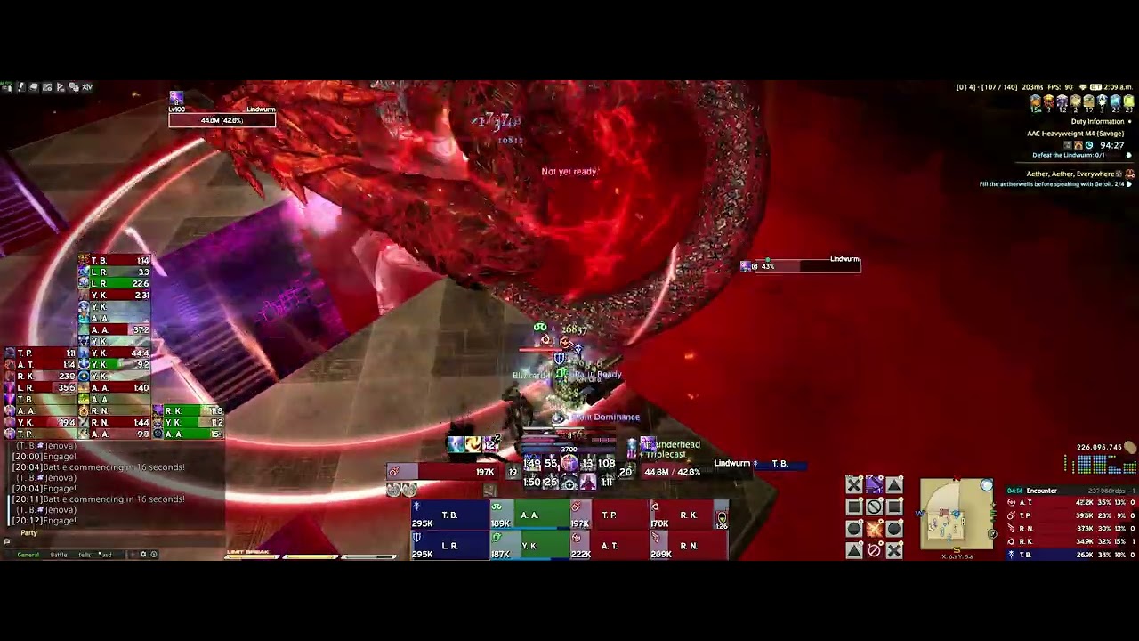 M12S-1 The Arcadion - Black Mage PoV