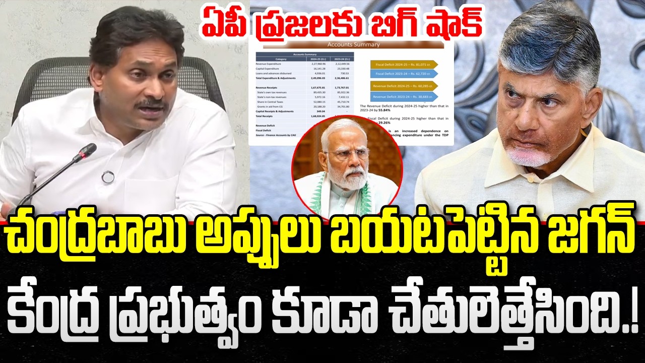 YS Jagan Reveal Shocking facts about AP Debts | CM Chandrababu | YT18 News