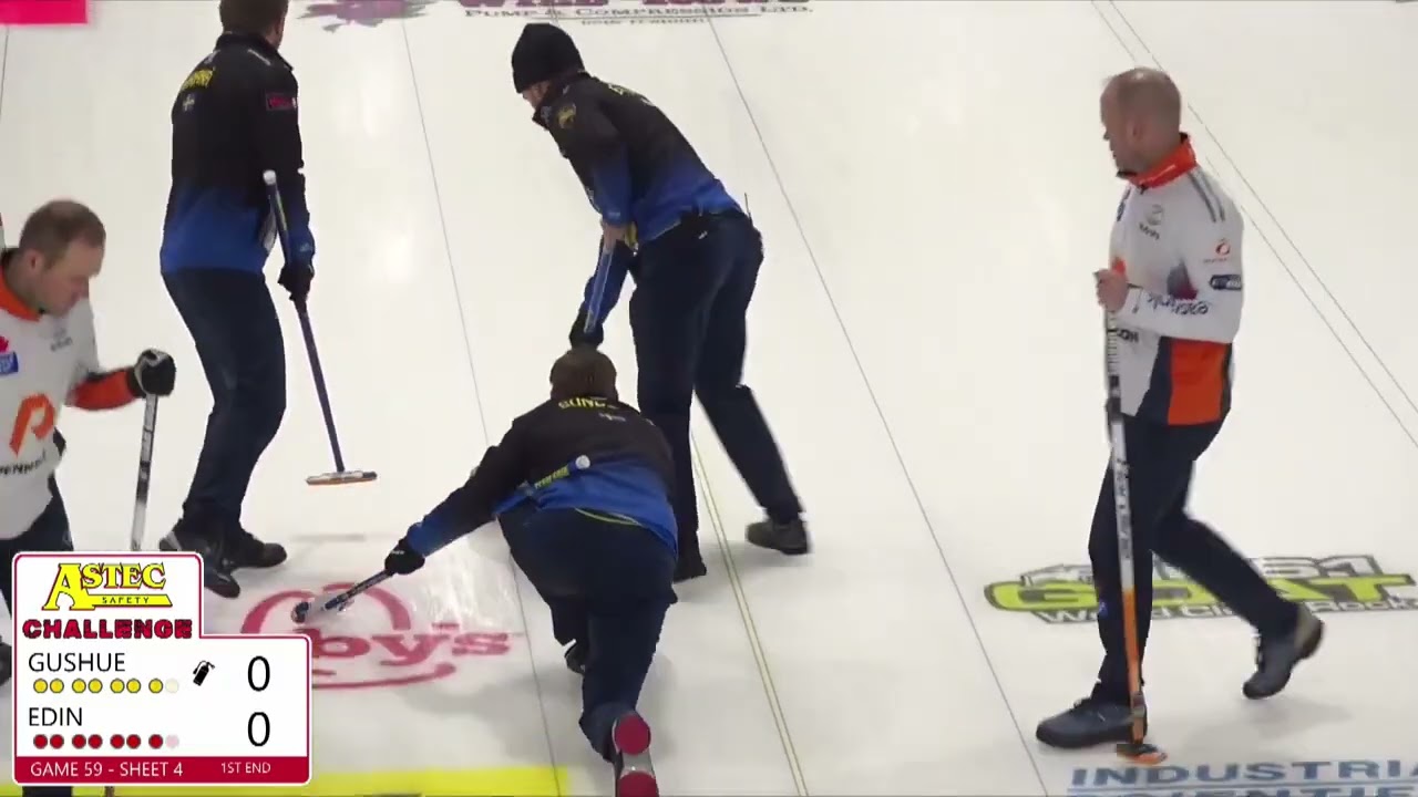 FEATURE  Brad Gushue vs  Niklas Edin   QUARTERS   Astec Safety Challenge 4