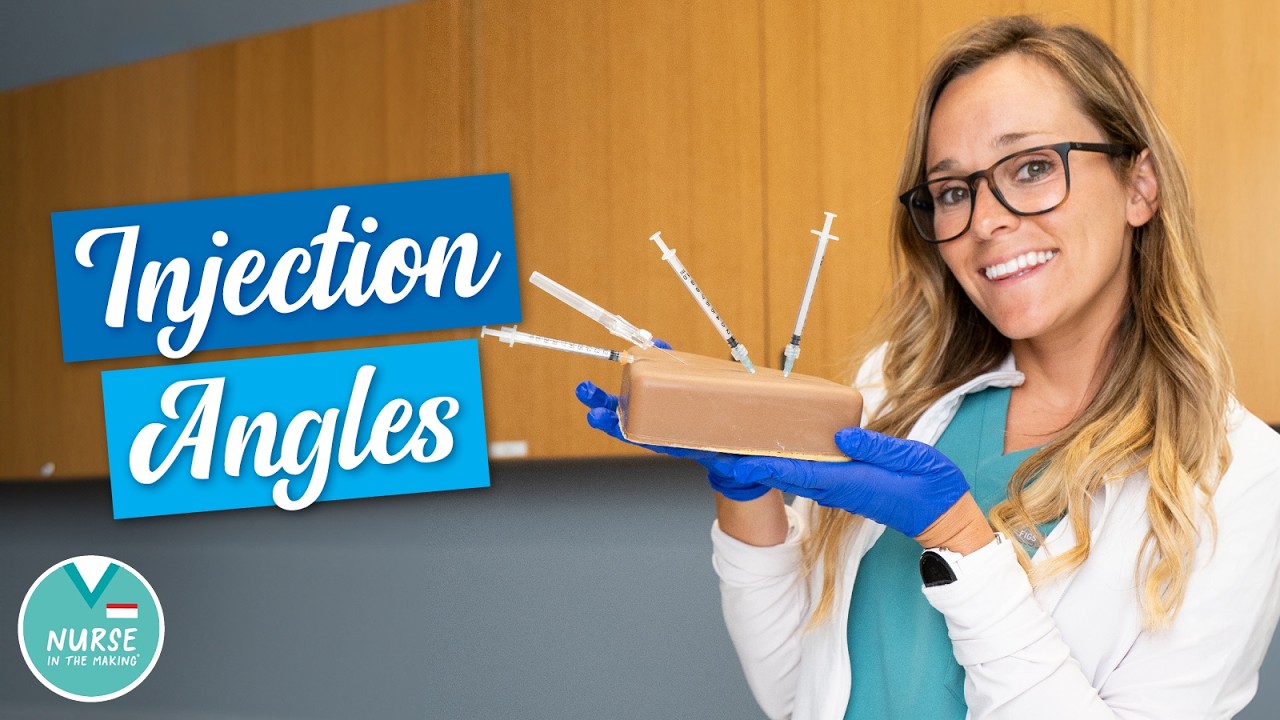 Types of Injection Angles » Intradermal, Subcutaneous, Intramuscular, Intravenous