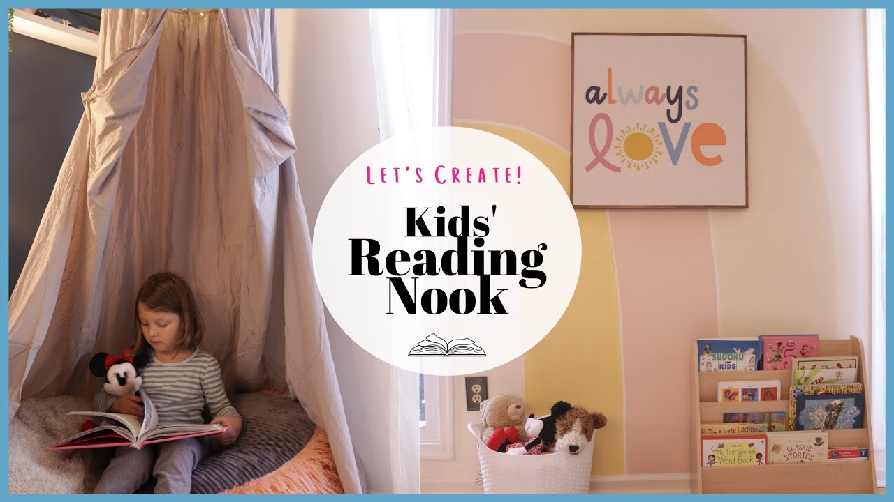 Create a Kids’ READING CORNER! | DIY + Budget-Friendly Book Nook