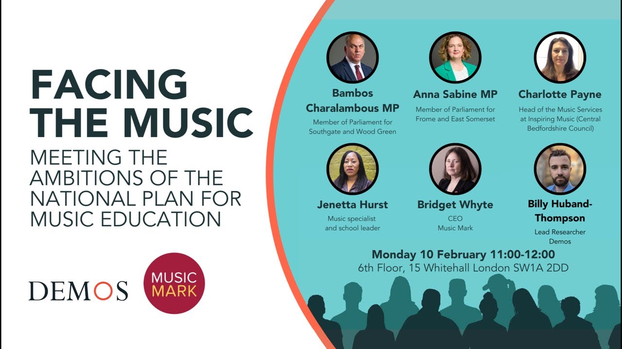 Facing the Music: Meeting the ambitions of the National Plan for Music Education