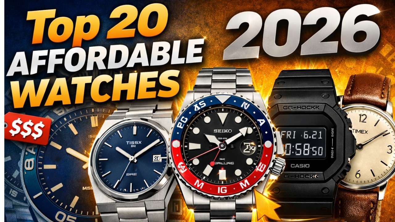Top 20 Affordable Watches of 2026 That Look INSANELY Expensive!