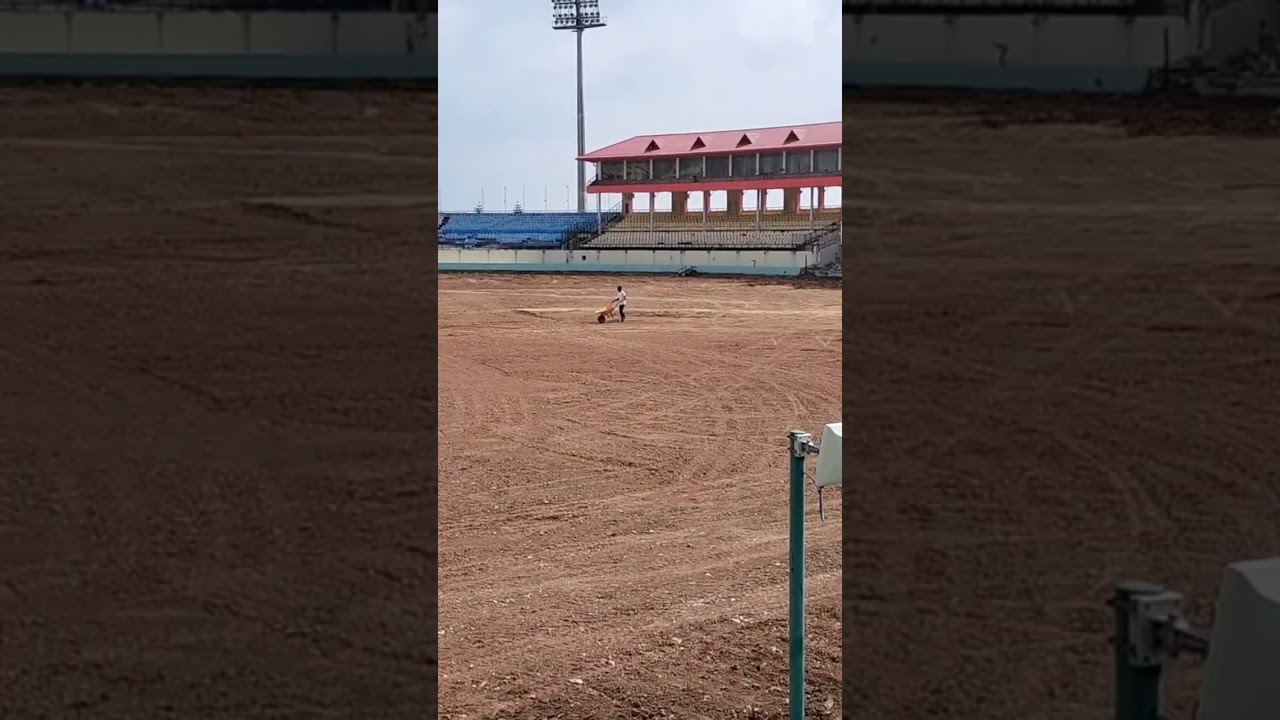 🤯How Cricket stadium renovation looks like #himachal #himachalpradesh #travel #cricket #dharamshala