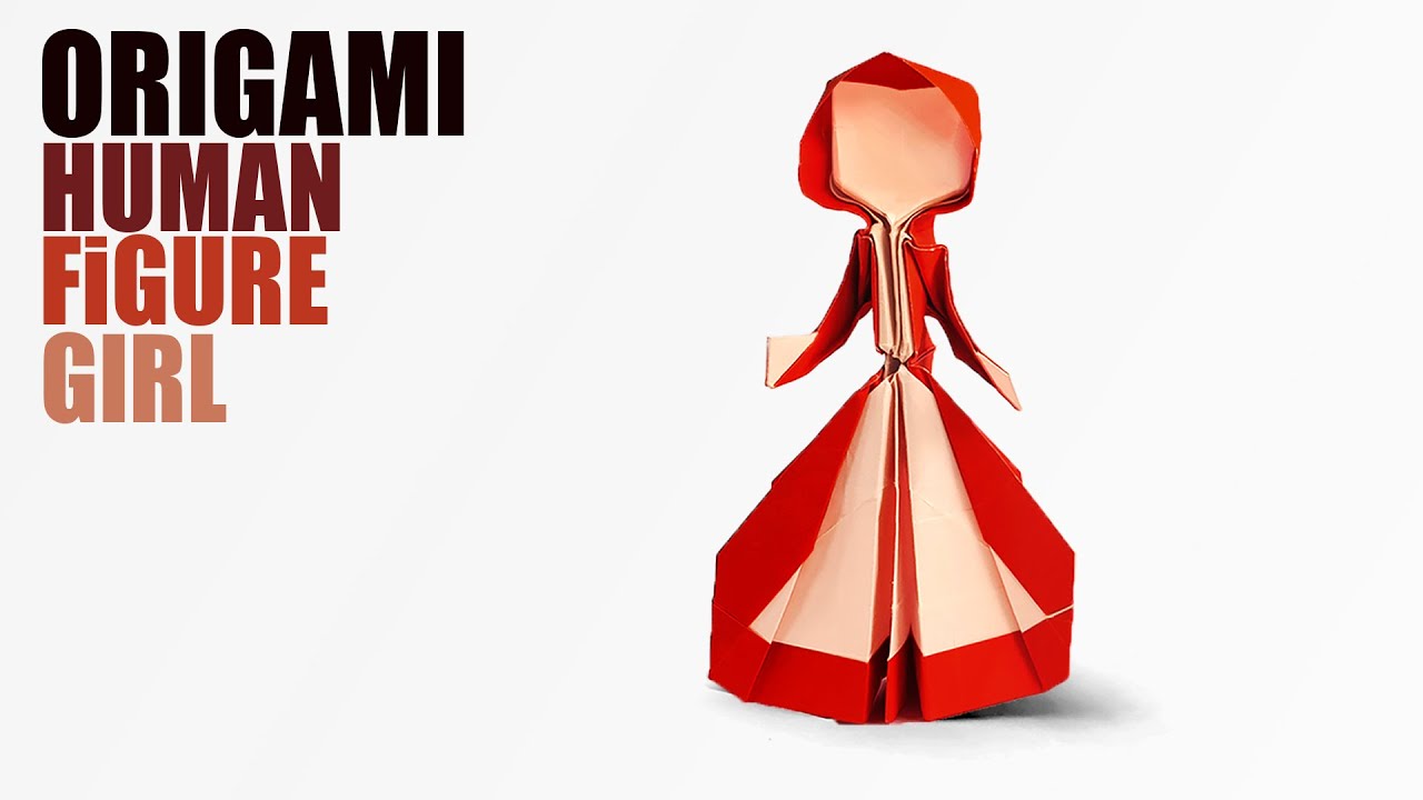 Origami Girl 【Origami man step by step】