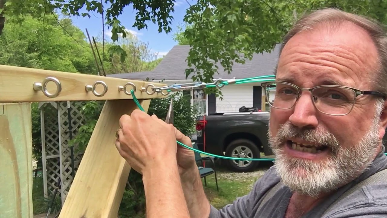 Making your own Clothes Line