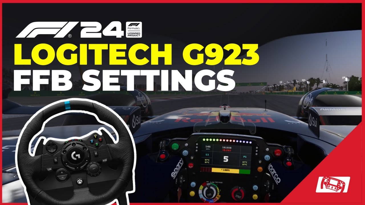 F1 24 Лучшие настройки руля Logitech G923: Xbox, PS5, ПК — гораздо лучше FFB + Logitech не работает!