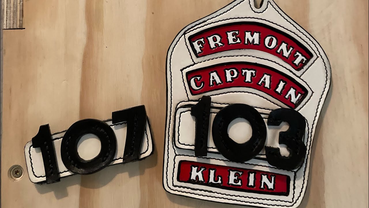 Building a Fire Shield with removable number plate