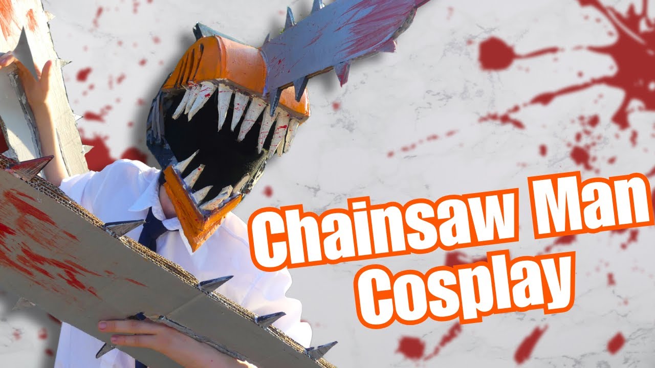 DIY chainsaw man cosplay