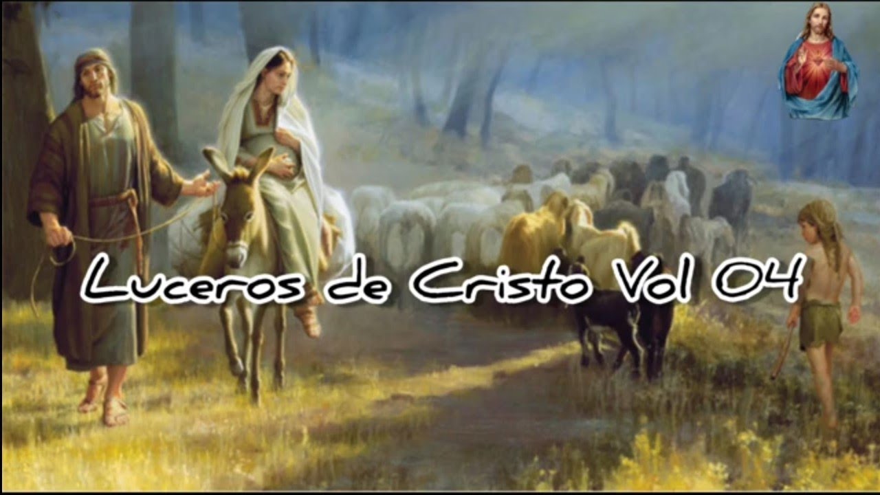 Agrupación Luceros de Cristo Vol 4 . Álbum Completo.  Cantos de Navidad . en Chuj