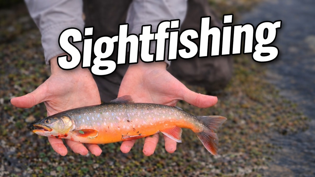 SIGHTFISHING the brooks in the very north of Scandinavia [ENG & FIN subtitles]