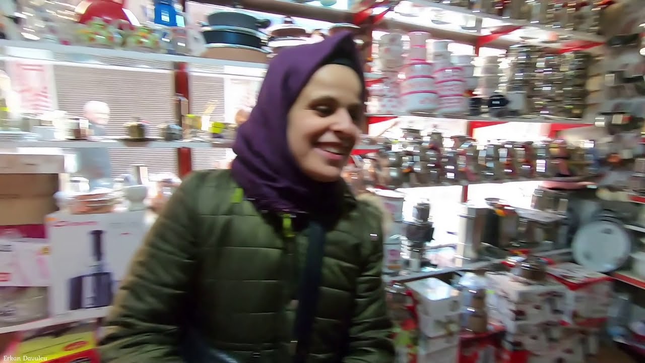 Güler ile Kastamonu da  alışverişdeyiz