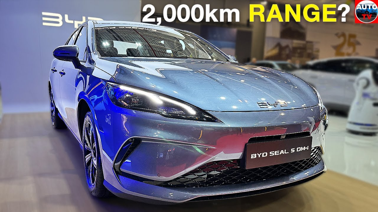 2026 BYD Seal 5 DM-i - FIRST LOOK & 2,000 KM Combined Range