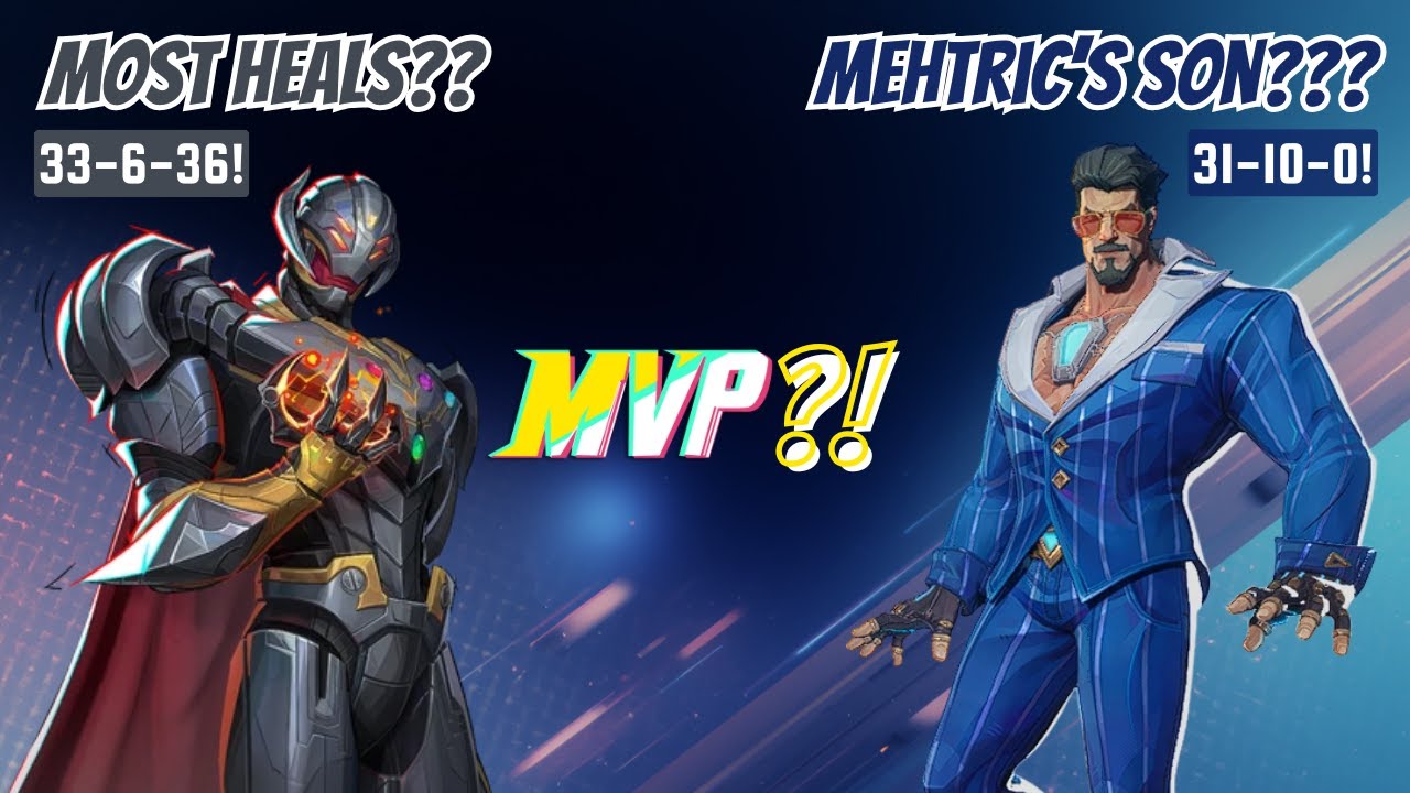 Most HEALS in the Lobby? MVP?? Mehtric's Son??? This Game Has It ALL!