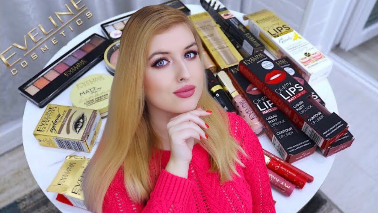 Тестирую новинки Eveline 💖 Макияж бюджетной косметикой!