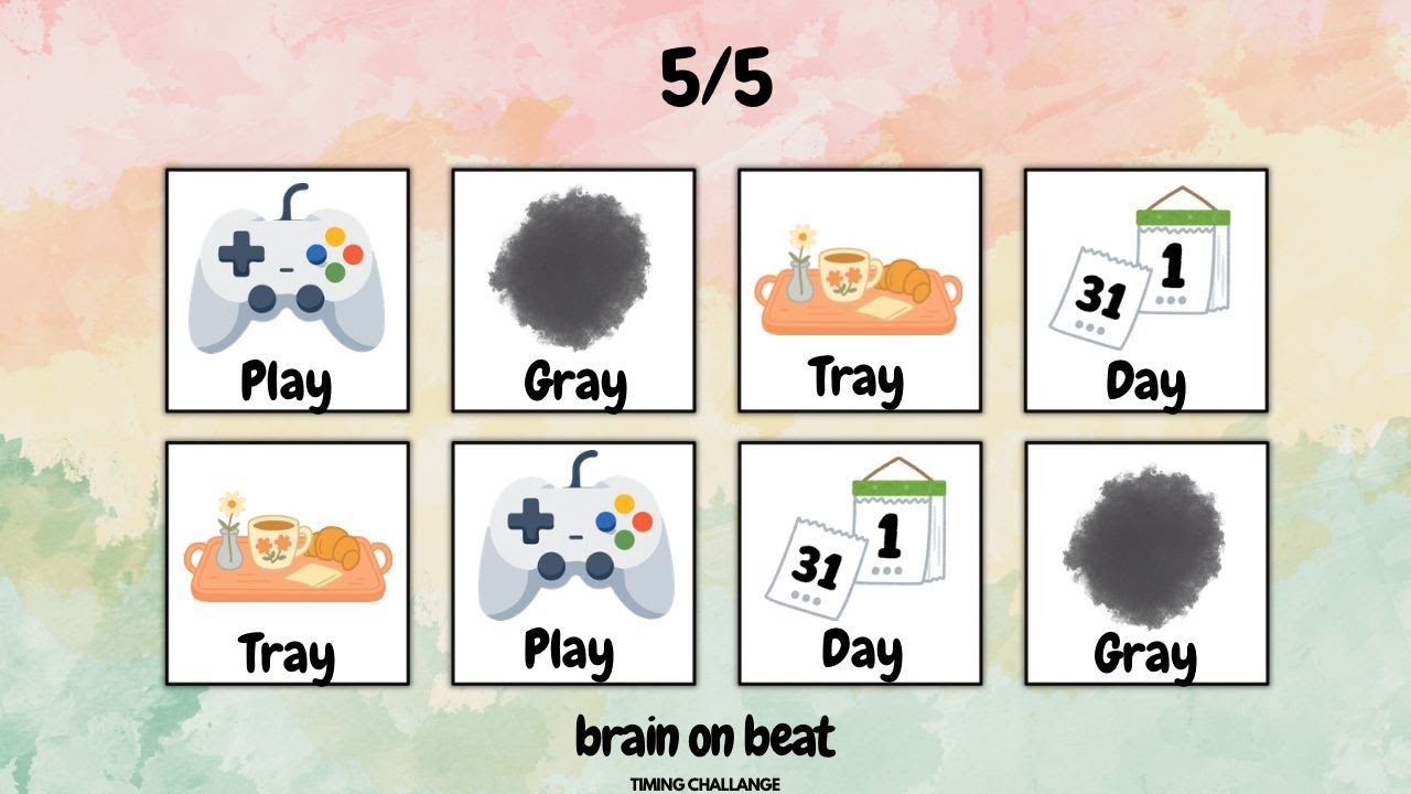 NEW WORD on Beat 🎵 | Say It on Time | Levels 1&ndash;5 | Easy to Insane
