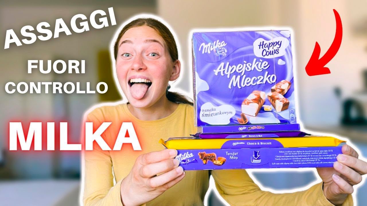 ASSAGGIAMO MILKA STRANI in Polonia 🍫 daily vlog #13