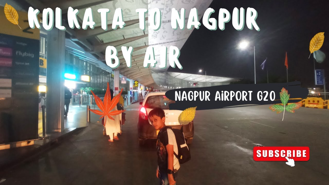 Kolkata to Nagpur flight | Nagpur airport during G20 | Kolkata Vlog ep. 4 (Final) | Riju's Vlogs