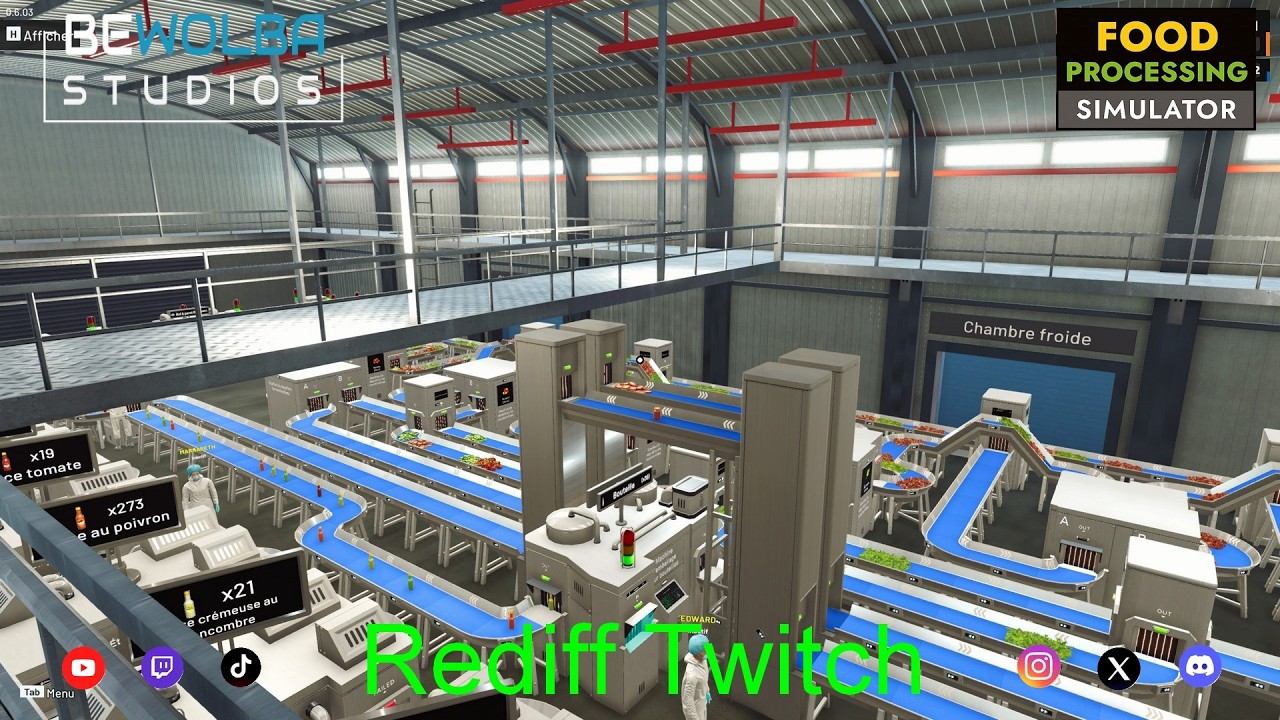Food Processing Simulator | Rediff Twitch