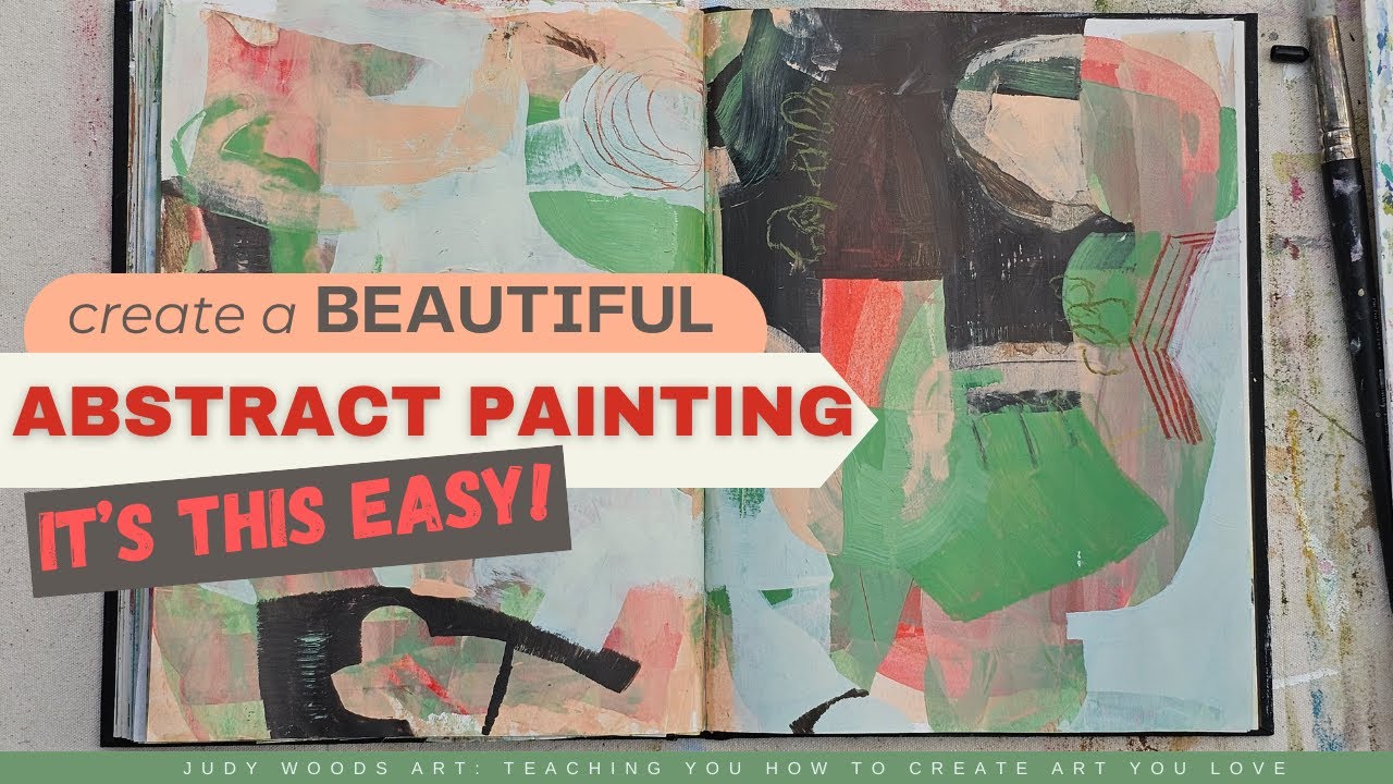 Create Beautiful Abstract Artwork with Harmonious Colour and Simple Shapes