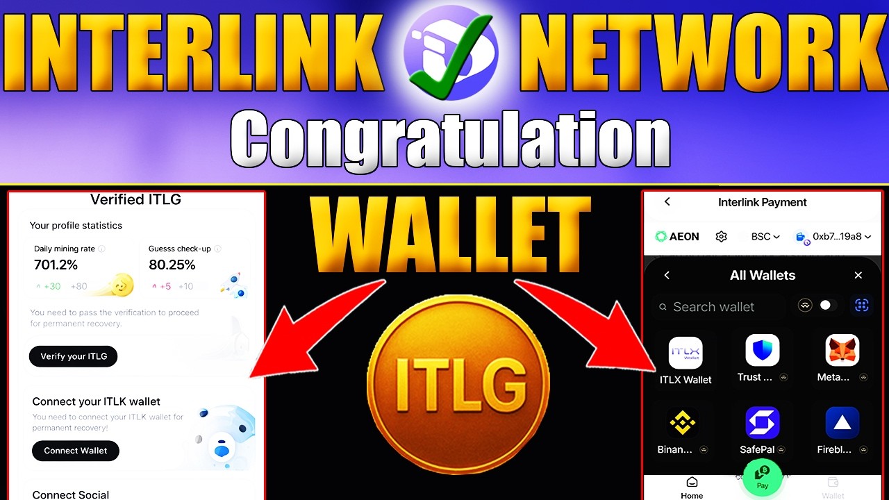 How to Activate Wallet in Interlink Network? ✅ Last Step Before Verification &ndash; Step-by-Step!