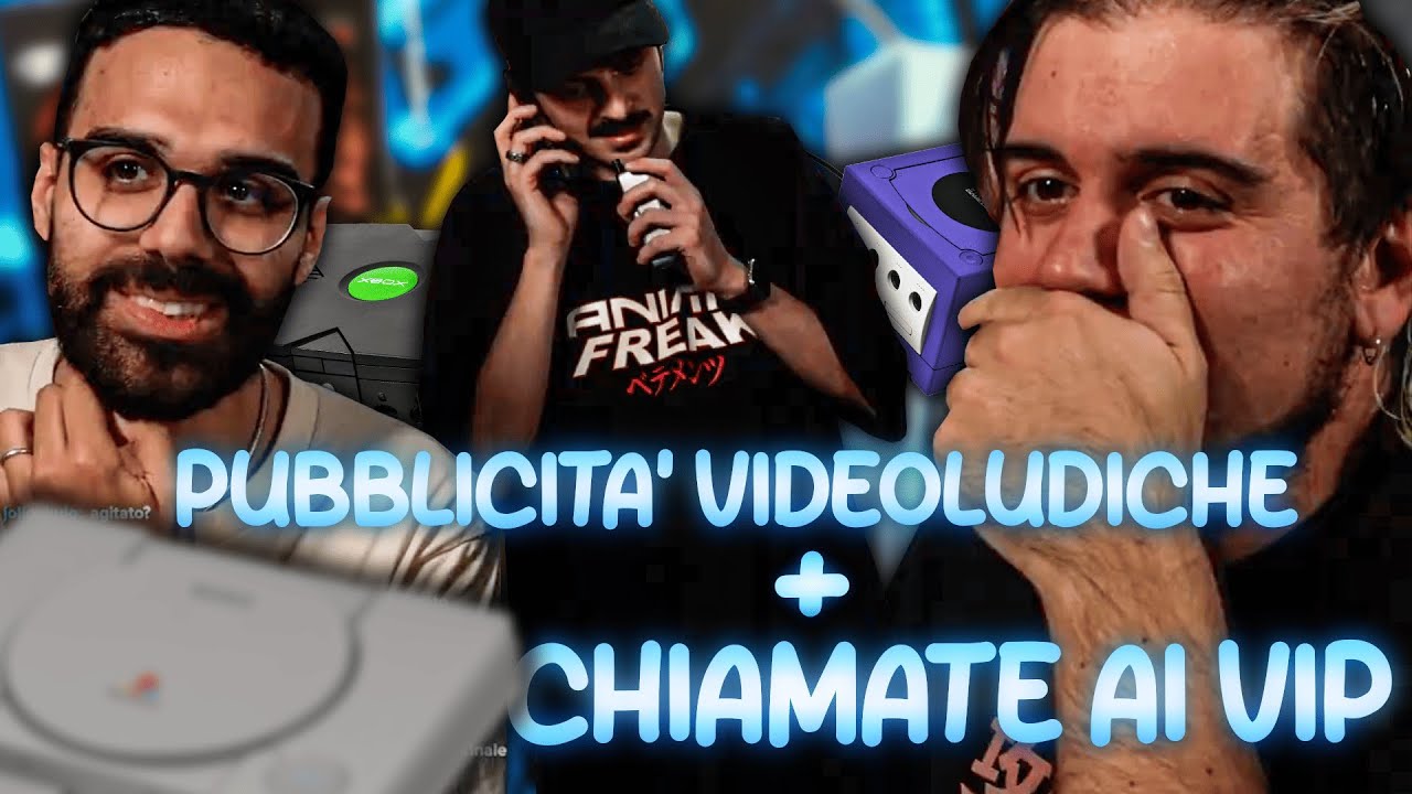 PUBBLICIT&Agrave; VIDEOLUDICHE e CHIAMATA A JERRY CAL&Agrave; | con Dario Moccia, Rovazzi e Sorichetti