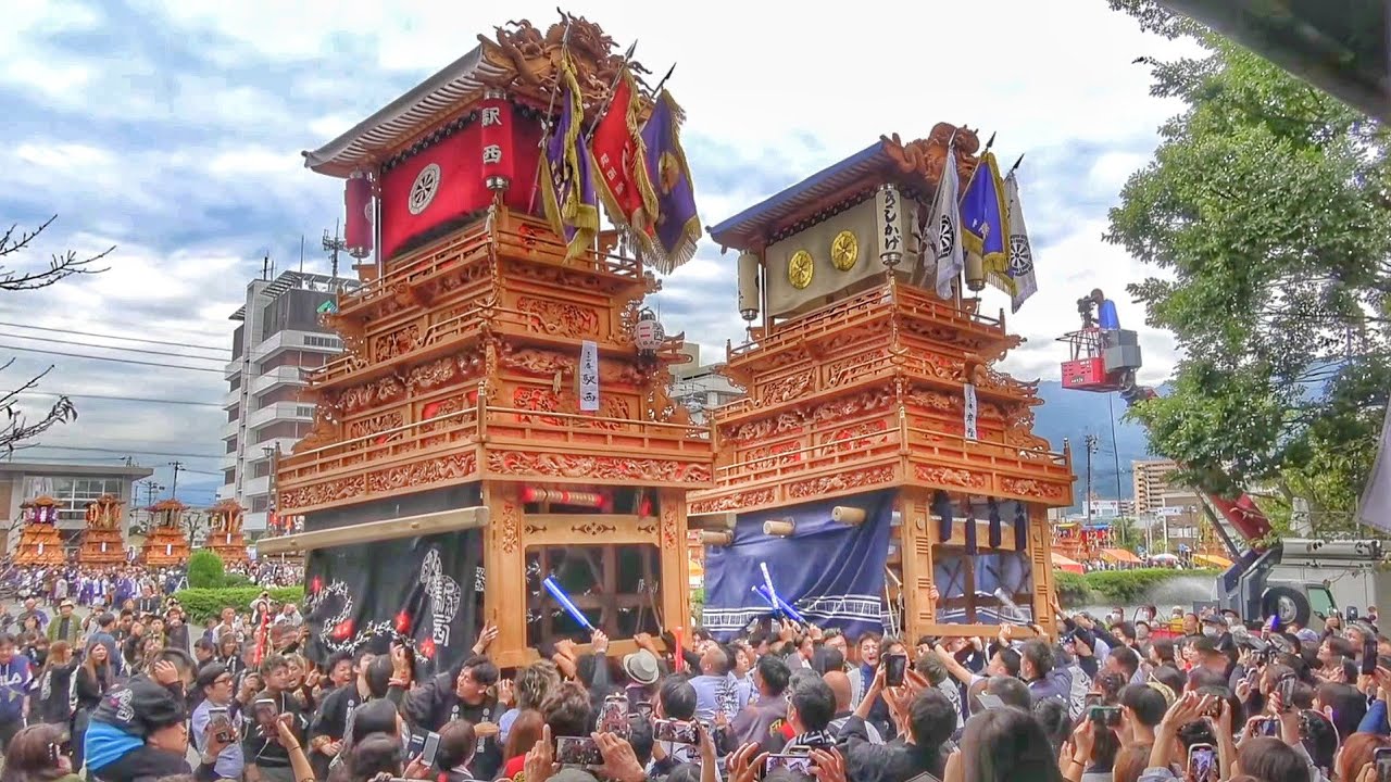 西条祭り2024 御殿前 だんじり 奉納【神戸校区·大町校区】2024.10.16 愛媛県西条市 伊曽乃神社 祭礼