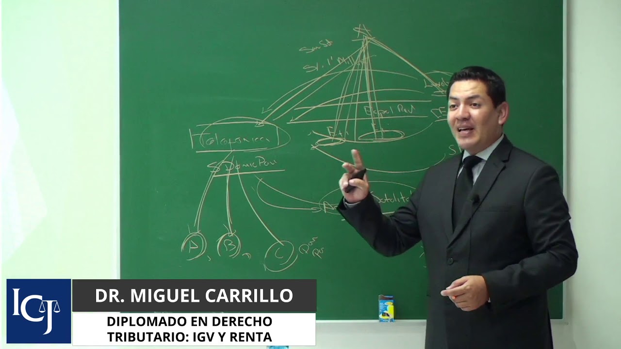 Introductorio del Diplomado en Derecho Tributario: IGV y Renta.
