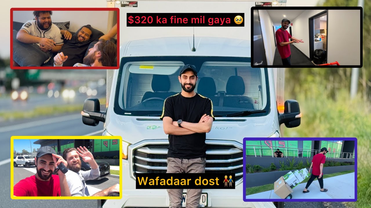 Sydney mein akhri din | $320 ka fine mil gaya | wafadar dost | Truck experience