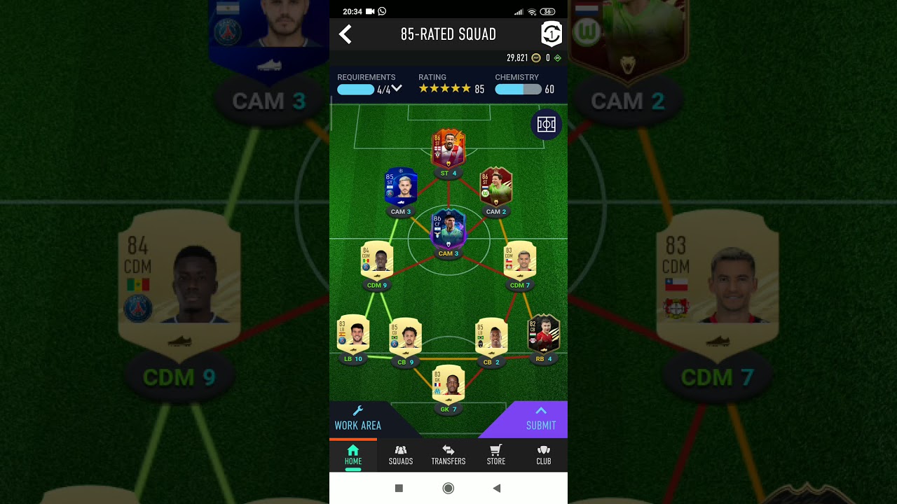 Attacker icon upgrade FIFA Companion app
