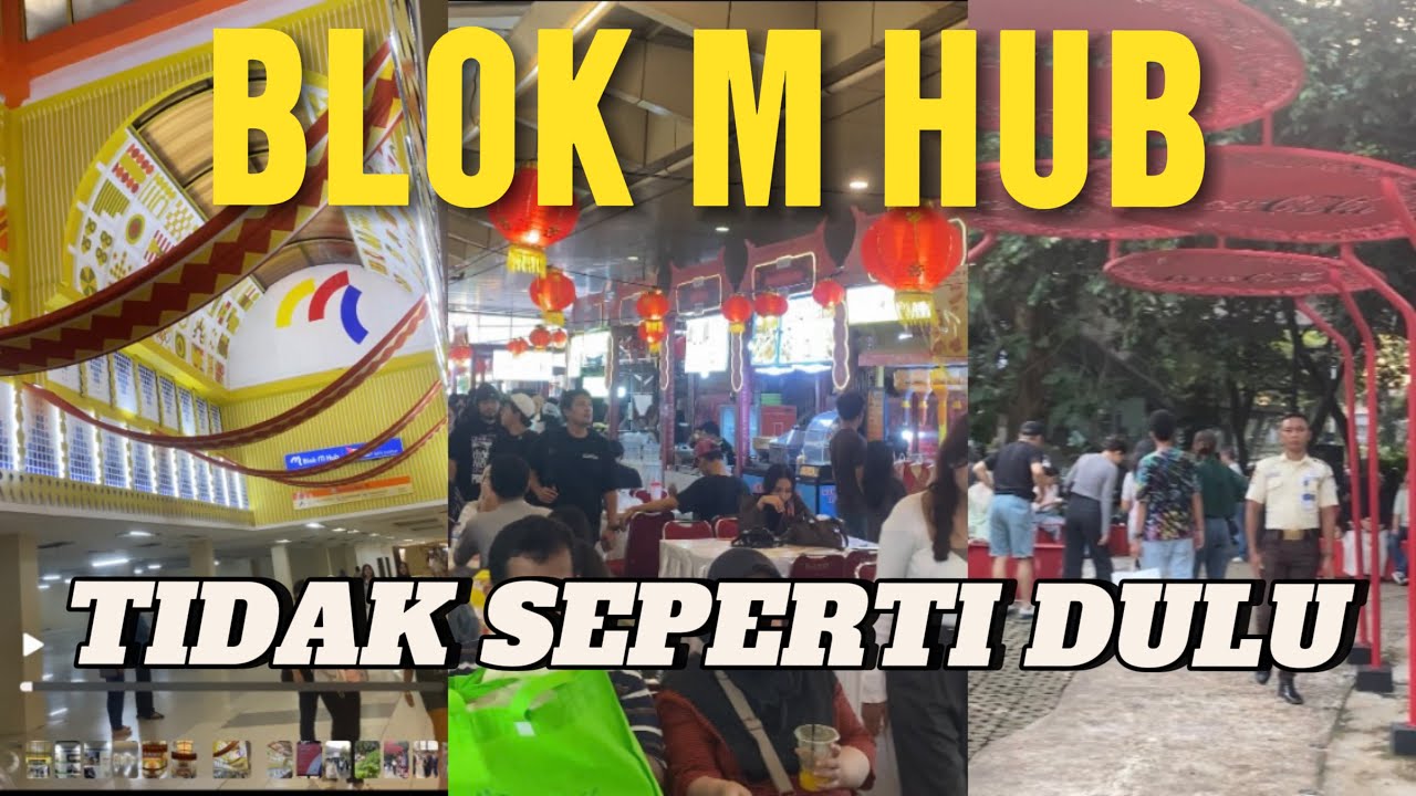 BLOK M BANGKIT Diserbu Pengunjung, Festival Kuliner, Lorong Penghubung, Taman Literasi #enjoyjakarta