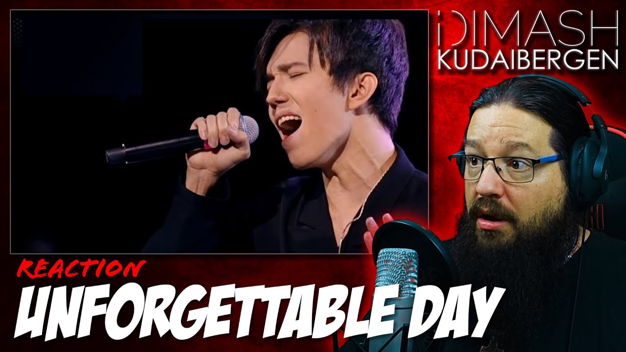METALHEAD REACTS | Dimash - Unforgettable Day Live @ 