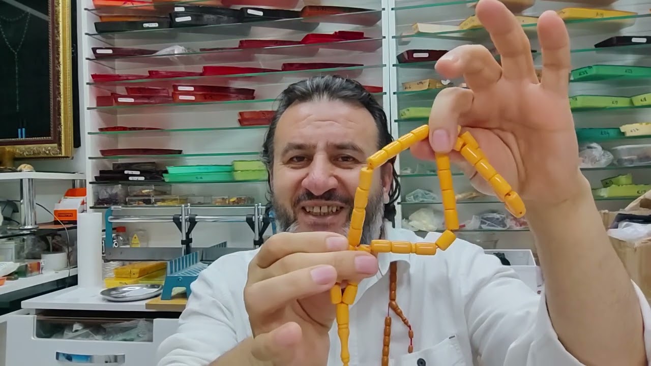 Osmanlı Sıkması Tesbih İle Katalin Tespih kokusu, anlatım...