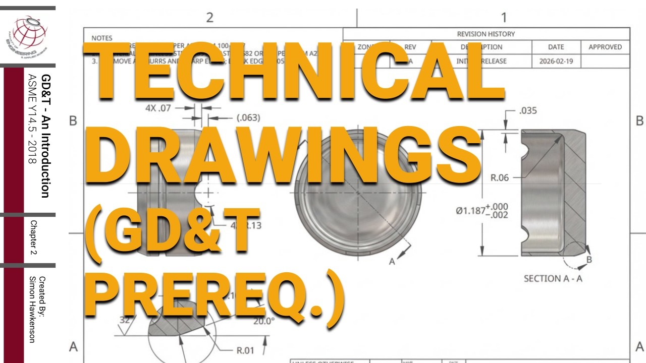 Technical Drawings for Manufacturing (MUN GD&T Club: Chapter 2)