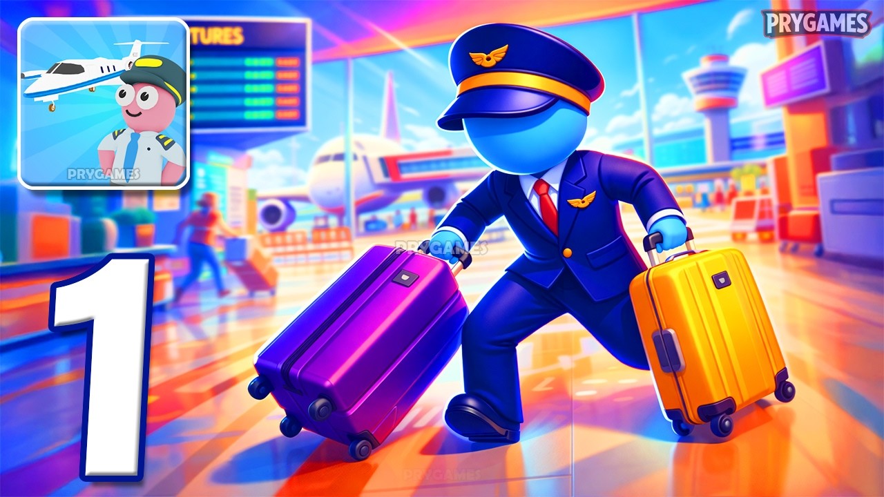 Airport Master: Plane Tycoon - Gameplay Walkthrough Part 1 - Airport Master Manage Flights (Android)