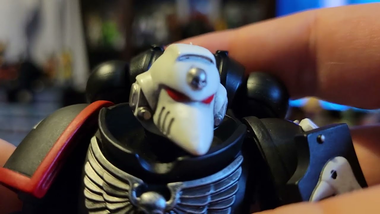 Joytoy x Warhammer 40k Raven Guard Intercessors Sergeant Rychas Review
