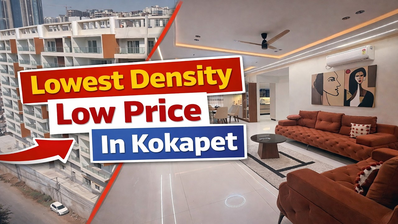 Ready to Move-In | Low Density | Premium Gated Community | Kokapet