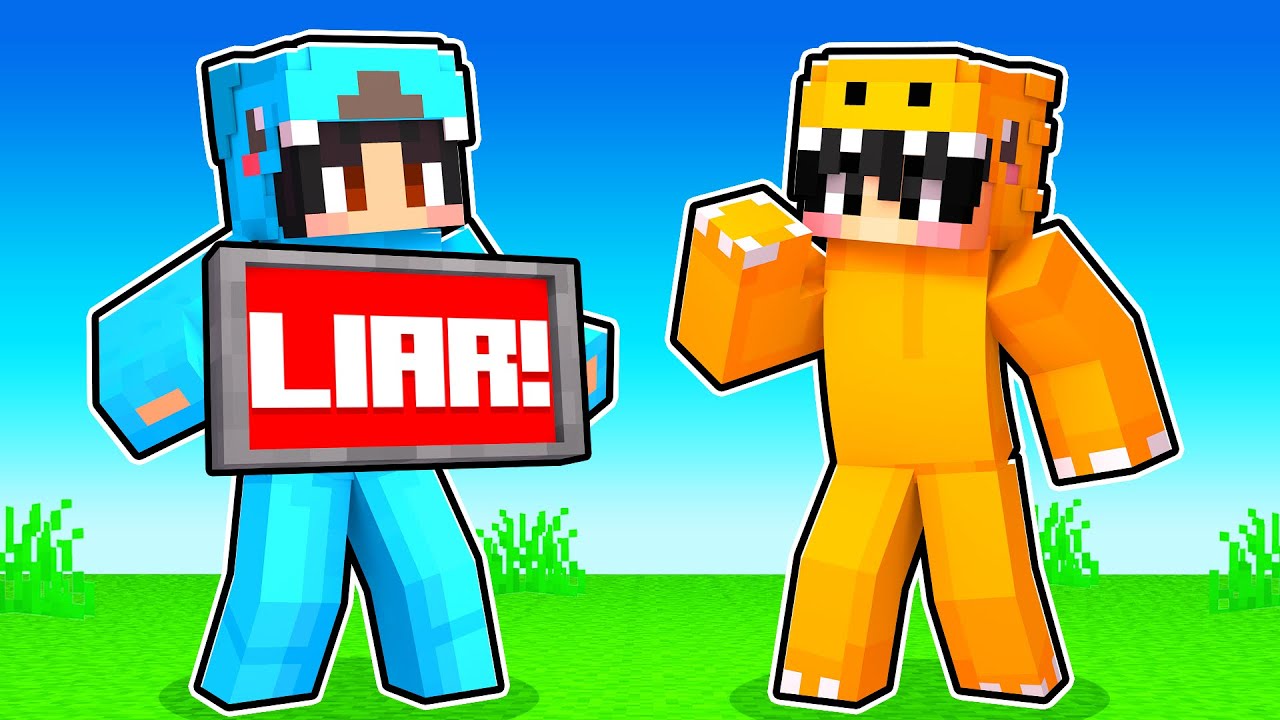 Using a LIE DETECTOR on my Friend In Minecraft!