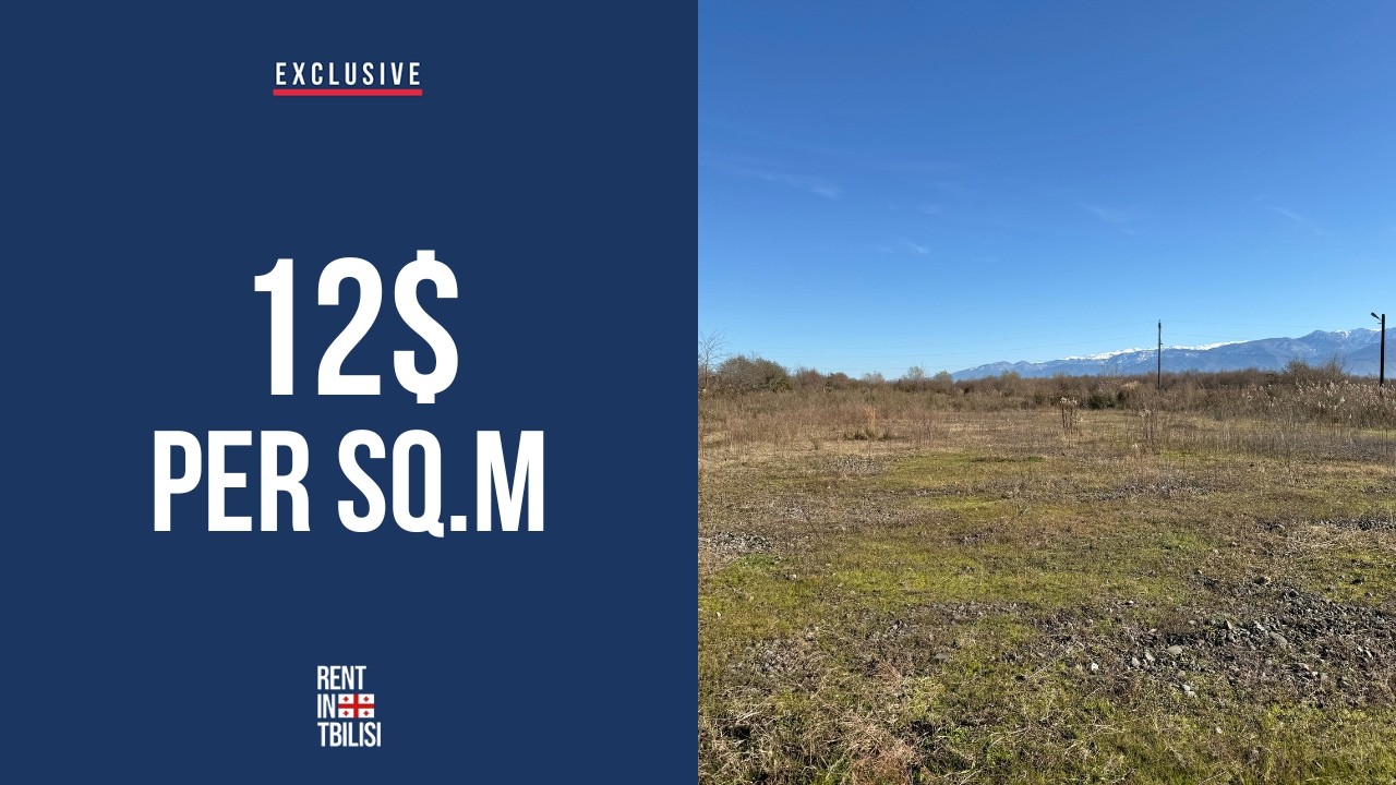 Exclusive Land For Sale In Shekvetili | Near the sea | 16 Hectares | 12$ per sq.m