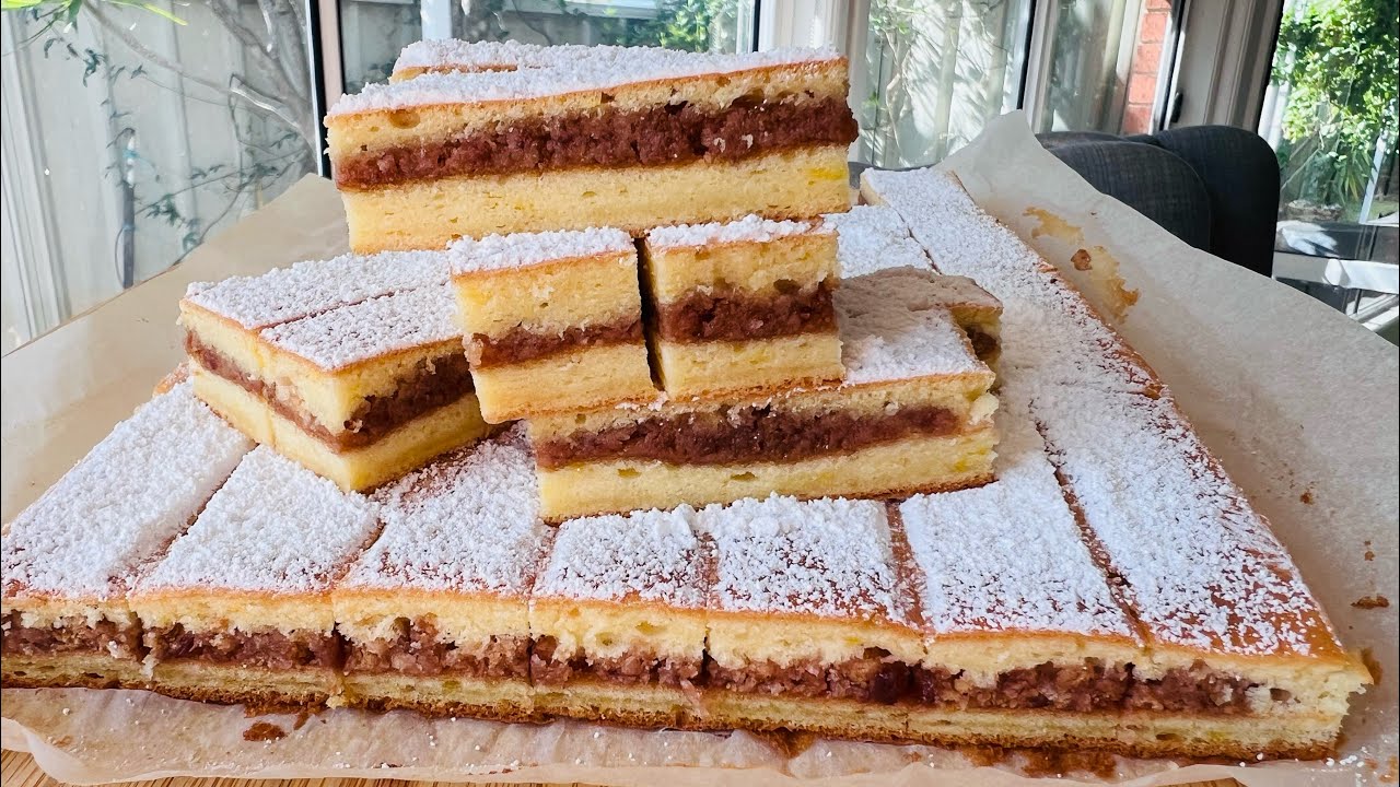 Jednostavan kolac sa Dzemom i Keksom | Easy Dessert with Jam and Cookies