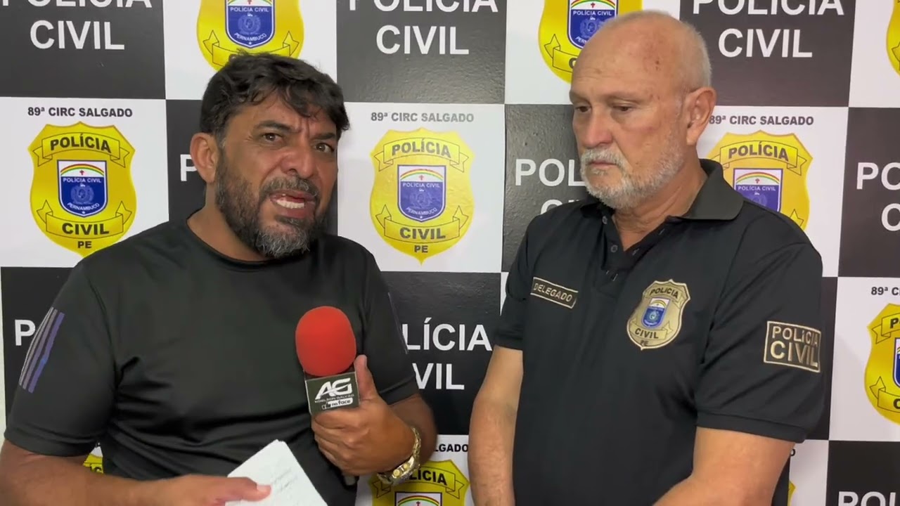 Dois bandidos foram presos acusados de assaltar fazenda, sequestrar caseiros em Caruaru 