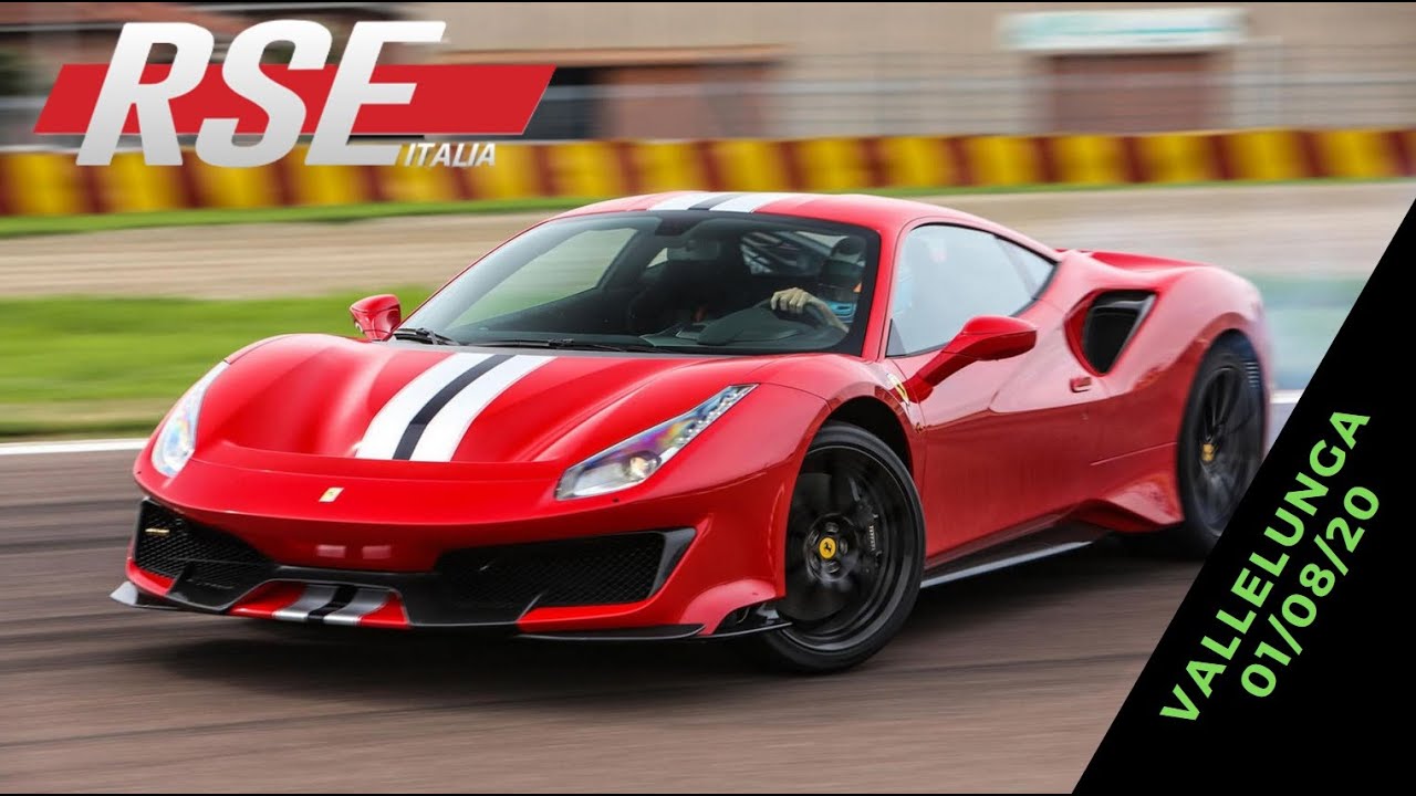 RSE Italia - Vallelunga 01/08/2020 Ferrari F488 e McLaren 570S